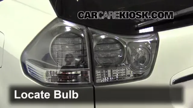 2006 Lexus RX400h 3.3L V6 Luces Luz de freno (reemplazar foco)